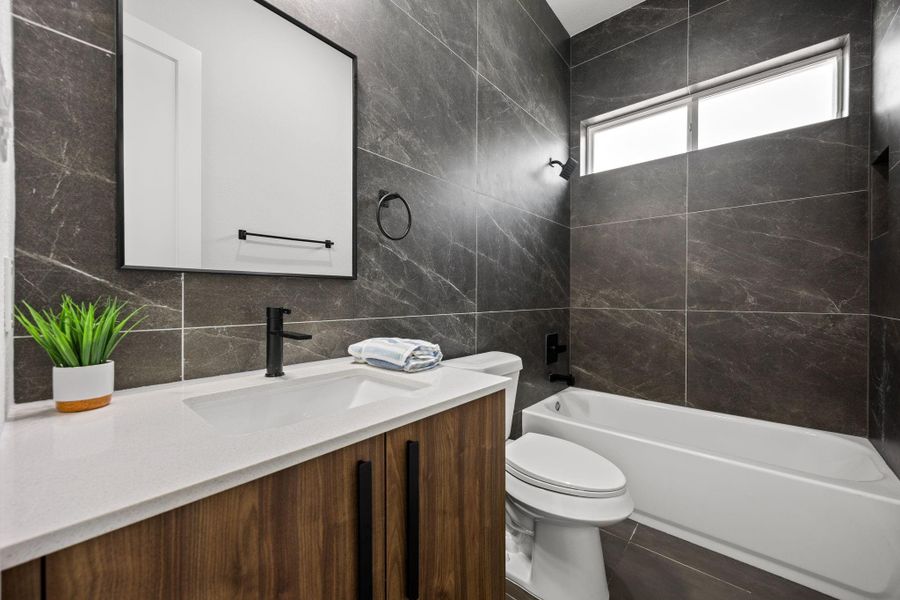 Furnished interior view inside a new home in , Montgomery (Image 17).