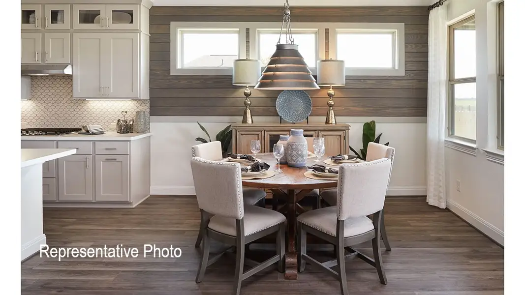 Representative furnished interior of a home built from the Palm by Brightland Homes in Hulen Trails, Fort Worth (Image 5). Representative furnished interior of a home built from the Palm by Brightland Homes in Hulen Trails, Fort Worth (Image 5).