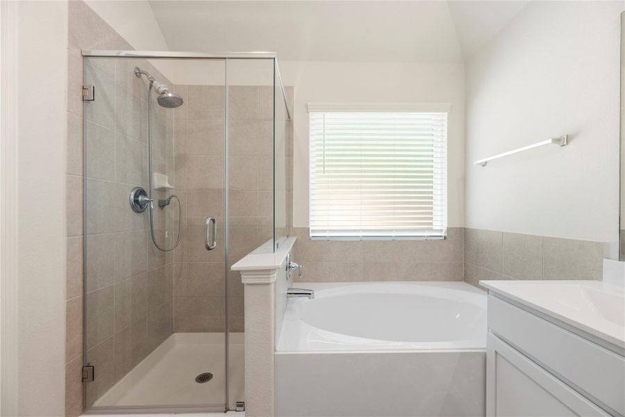 Furnished interior view inside a new home in , Fulshear (Image 9).