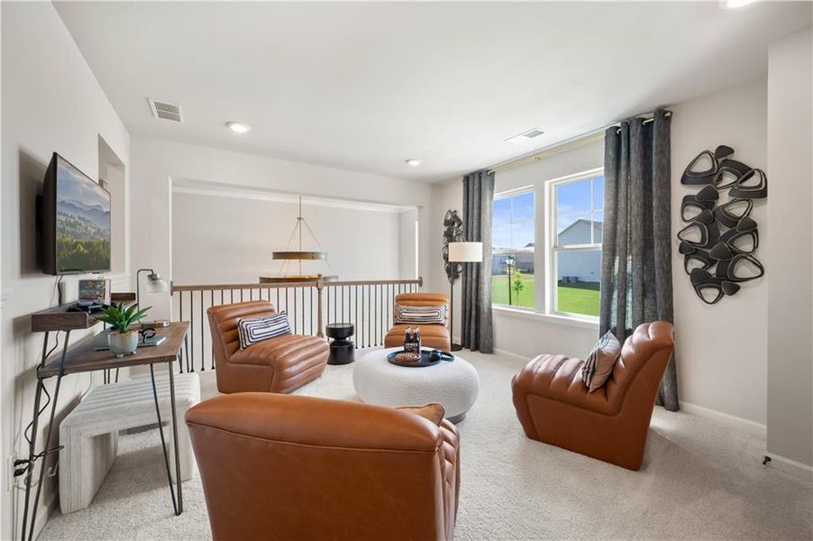 Furnished interior view inside a new home in Adagio, Dacula (Image 12).