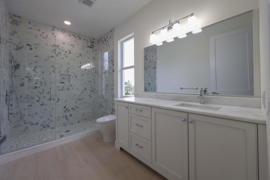 Furnished interior view inside a new home in , Jupiter (Image 11).