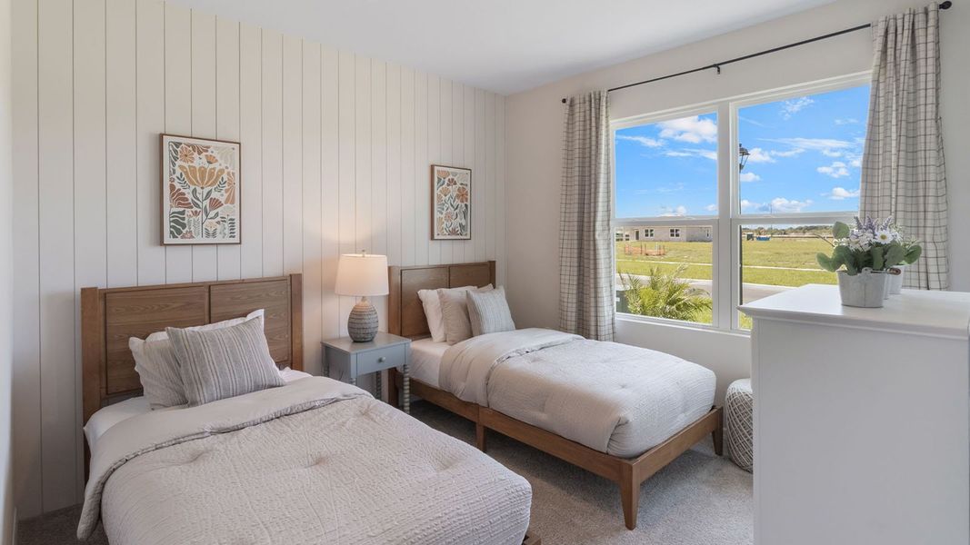 Furnished interior view inside a new home in Cypress Park Estates, Haines City (Image 24). Furnished interior view inside a new home in Cypress Park Estates, Haines City (Image 24).