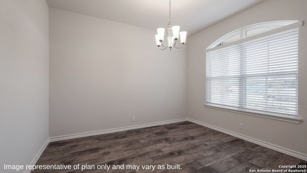 Spacious, unfurnished interior of a new home in Brookstone Creek, San Antonio (Image 15).