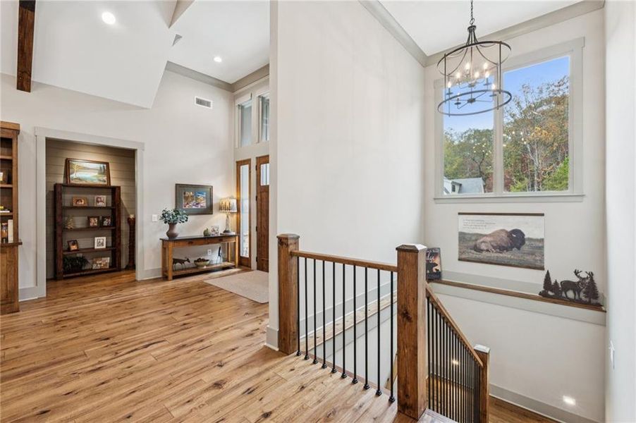 Furnished interior view inside a new home in , Dahlonega (Image 17).