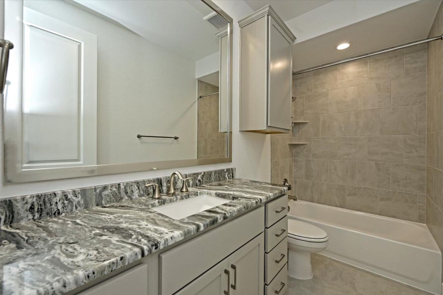 Furnished interior view inside a new home in Scofield Farms Estates, Georgetown (Image 6).