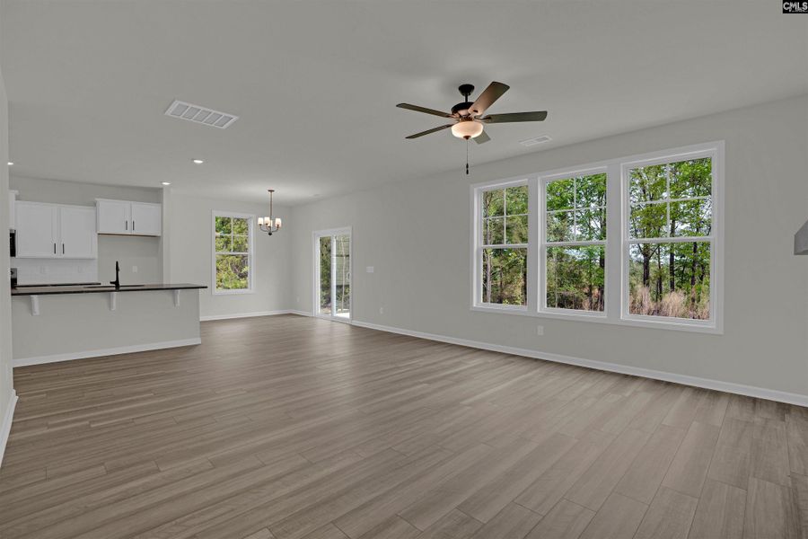 Spacious, unfurnished interior of a new home in Rolling Hills, Prosperity (Image 25). Spacious, unfurnished interior of a new home in Rolling Hills, Prosperity (Image 25).