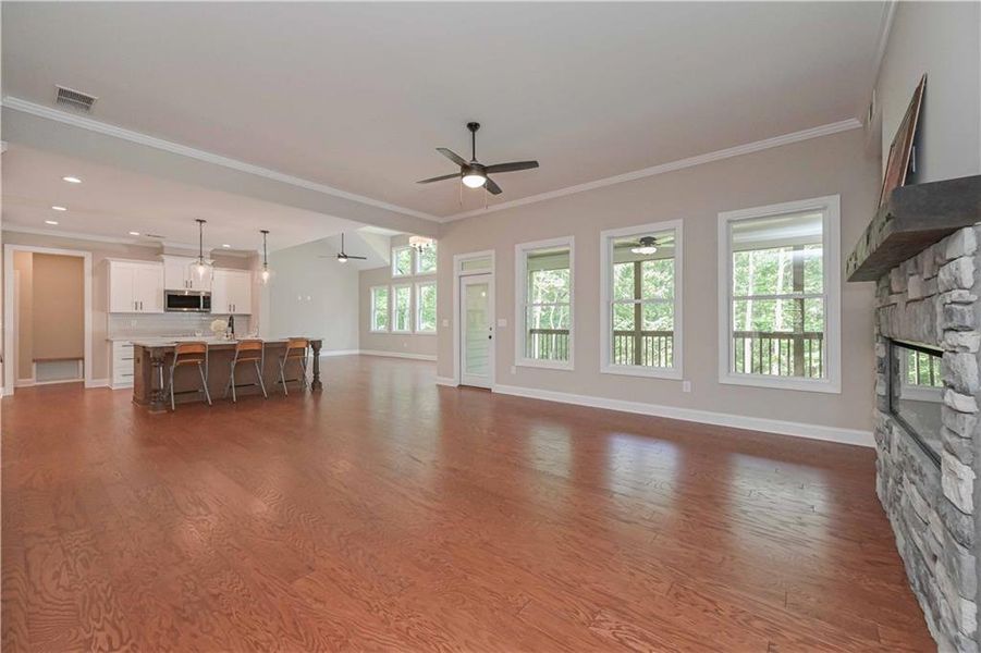 Spacious, unfurnished interior of a new home in , Douglasville (Image 41).