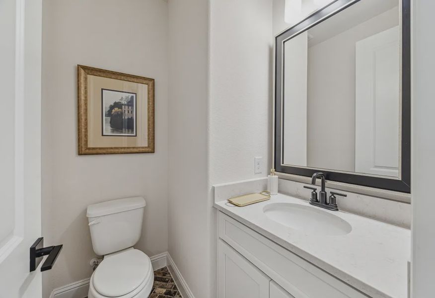 Plan 4043 powder room - staged - 12 of 19 Plan 4043 powder room - staged - 12 of 19