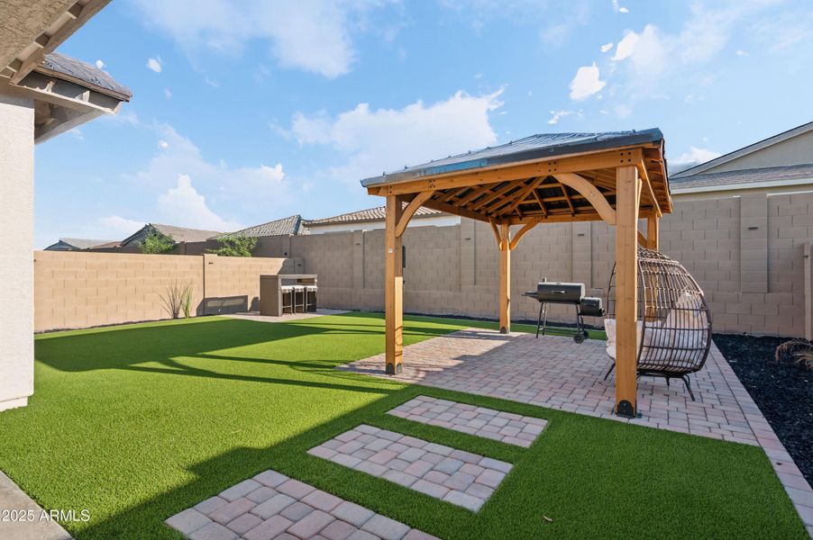 Beautiful Low Maintenance Backyard