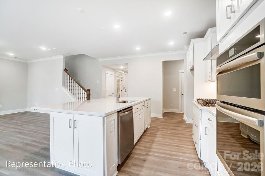 Furnished interior view inside a new home in Waterford Commons, Rock Hill (Image 5).