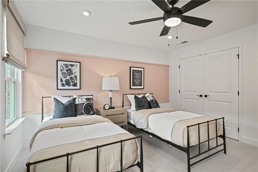 Furnished interior view inside a new home in Hawthorne Ridge, McDonough (Image 11). Furnished interior view inside a new home in Hawthorne Ridge, McDonough (Image 11).