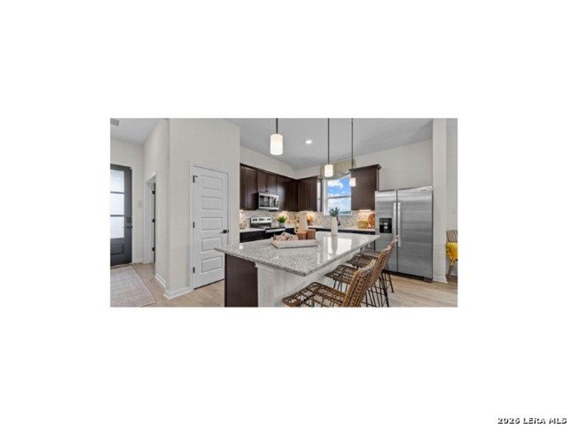 Furnished interior view inside a new home in Morgan Meadows, San Antonio (Image 10).