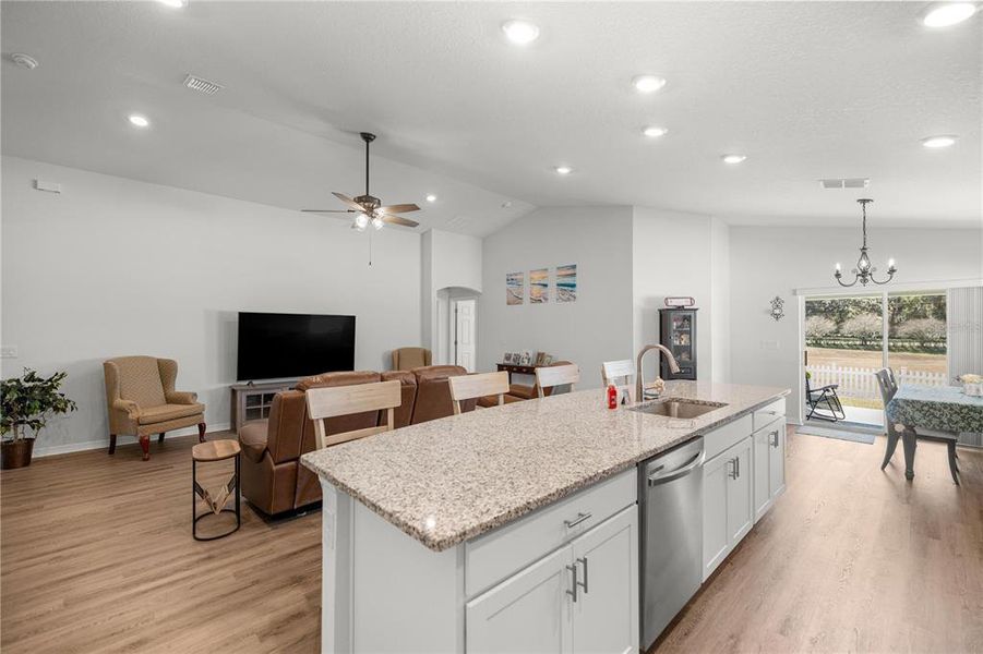Furnished interior view inside a new home in Summercrest, Ocala (Image 6).