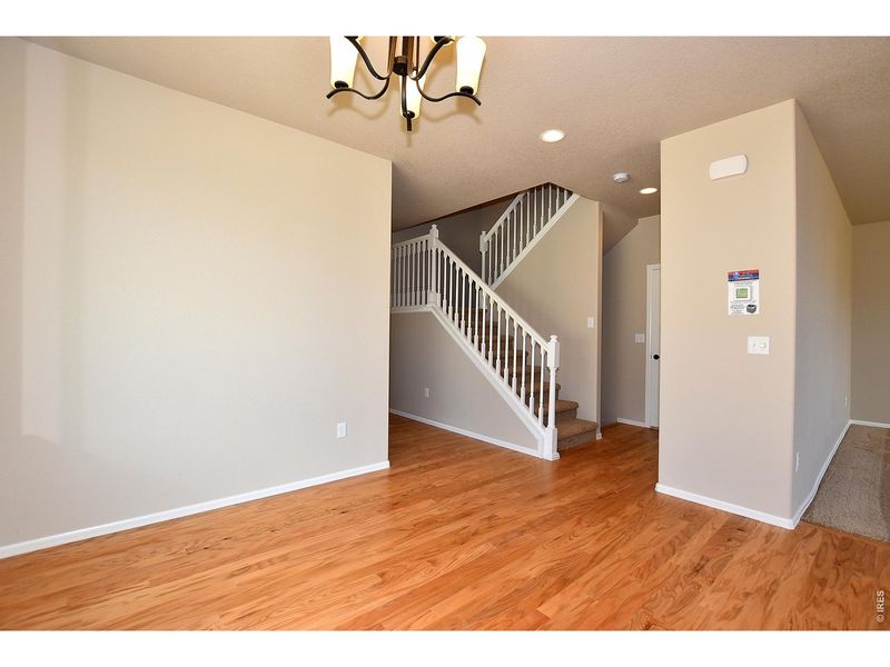 Spacious, unfurnished interior of a new home in Union Colony West, Greeley (Image 21).