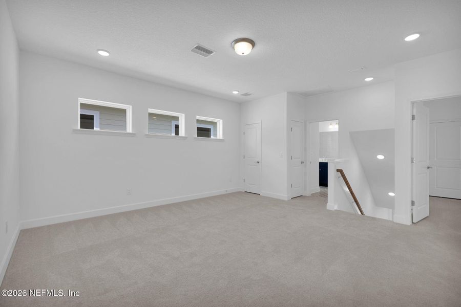 Spacious, unfurnished interior of a new home in Seabrook Village at Seabrook, Nocatee (Image 44).