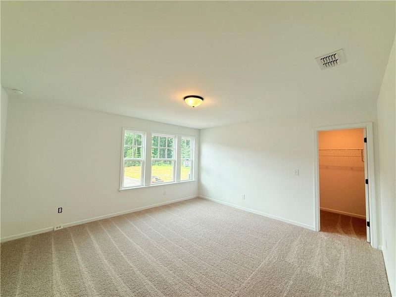 Spacious, unfurnished interior of a new home in Creekside, Dawsonville (Image 25). Spacious, unfurnished interior of a new home in Creekside, Dawsonville (Image 25).