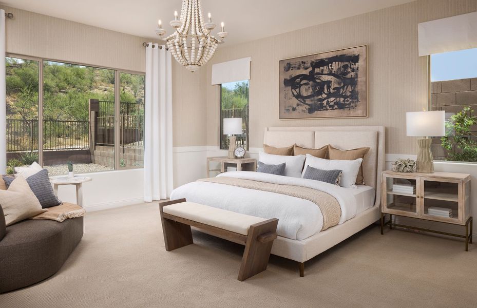 Representative furnished interior of a home built from the Ravenna by Pulte Homes in Vistoso Canyon Estates, Oro Valley (Image 6).