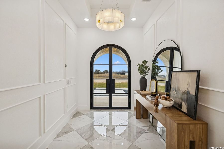 Furnished interior view inside a new home in , Floresville (Image 8).