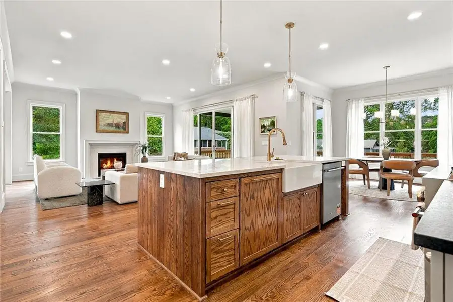 Furnished interior view inside a new home in , Smyrna (Image 56).