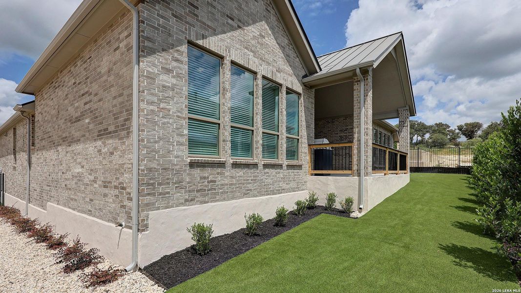 Exterior details and patio area of a home in The Dominion, San Antonio (Image 27). Exterior details and patio area of a home in The Dominion, San Antonio (Image 27).