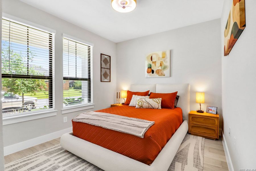 Furnished interior view inside a new home in Kissing Tree, San Marcos (Image 12).