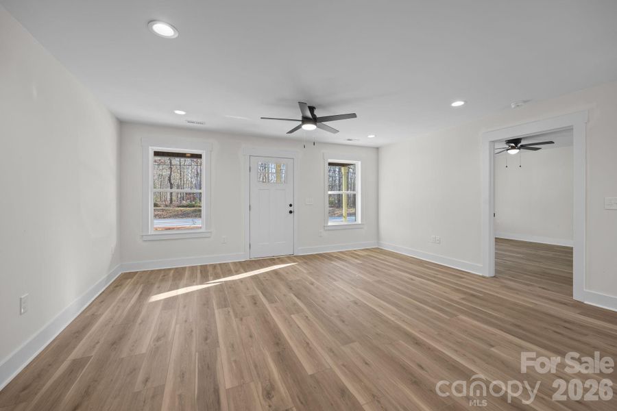 Spacious, unfurnished interior of a new home in , Salisbury (Image 9).
