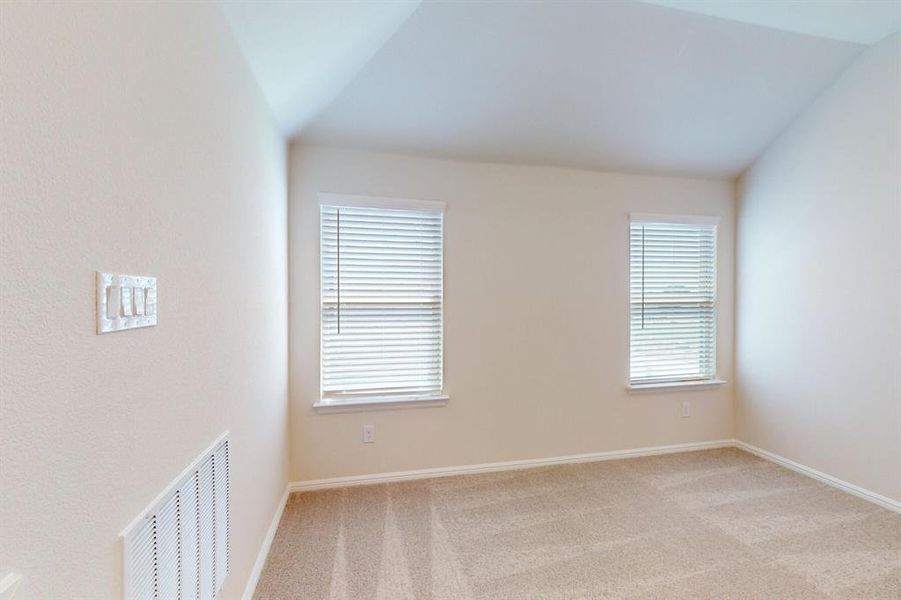Spacious, unfurnished interior of a new home in Kings Way, Denton (Image 25). Spacious, unfurnished interior of a new home in Kings Way, Denton (Image 25).