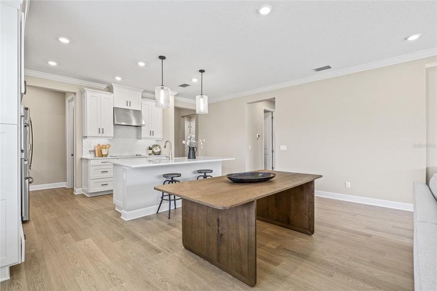 Furnished interior view inside a new home in Tiburon, Nokomis (Image 12).