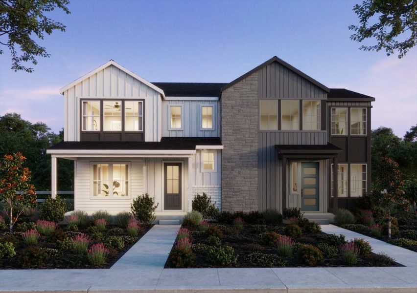 Duet Collection by Trumark Homes at Sterling Ranch | Plan 2 Colorado Farmhouse Duet Collection by Trumark Homes at Sterling Ranch | Plan 2 Colorado Farmhouse