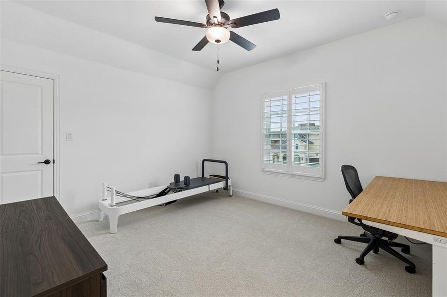 Furnished interior view inside a new home in Fields Villas - Darling Homes, Frisco (Image 16).