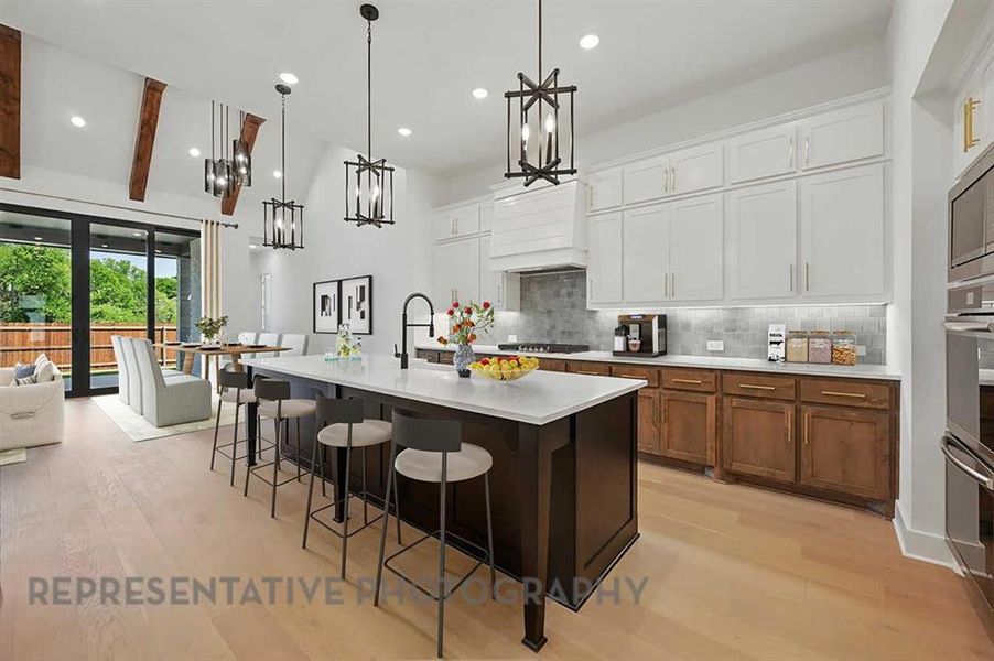 Furnished interior view inside a new home in Dove Hollow, Waxahachie (Image 12). Furnished interior view inside a new home in Dove Hollow, Waxahachie (Image 12).