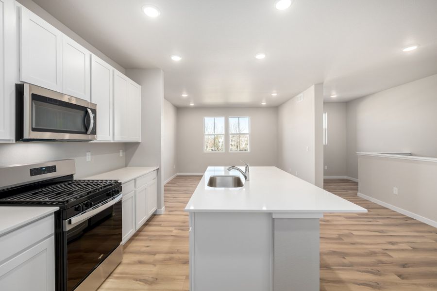 Furnished interior view inside a new home in Arras Park, Thornton (Image 12).