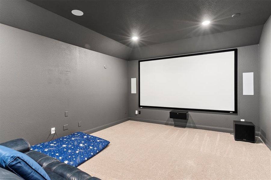 Fully wired Media Room