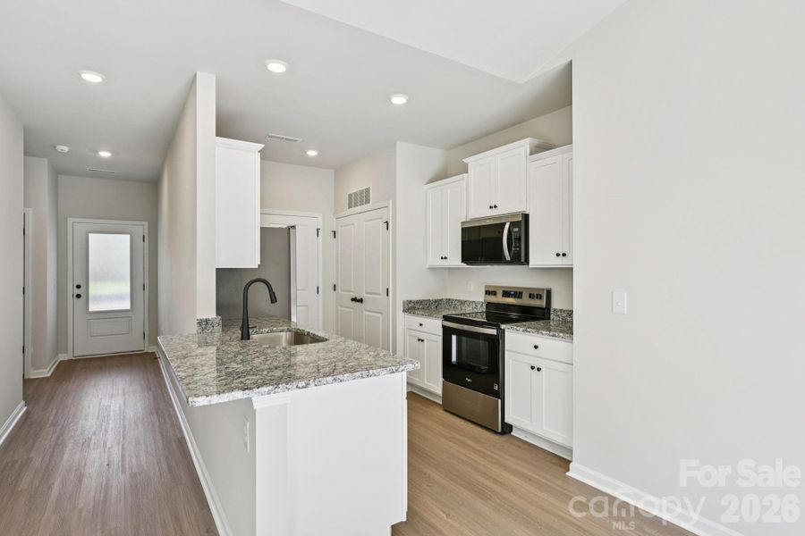 Furnished interior view inside a new home in Willow Estates, Shelby (Image 13).