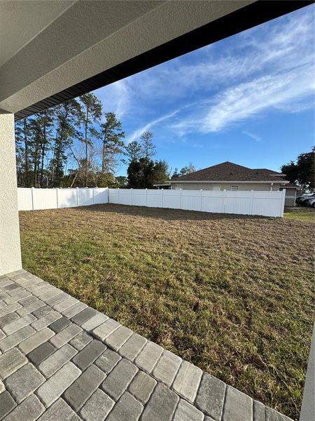 Exterior details and patio area of a home in , Deltona (Image 3).