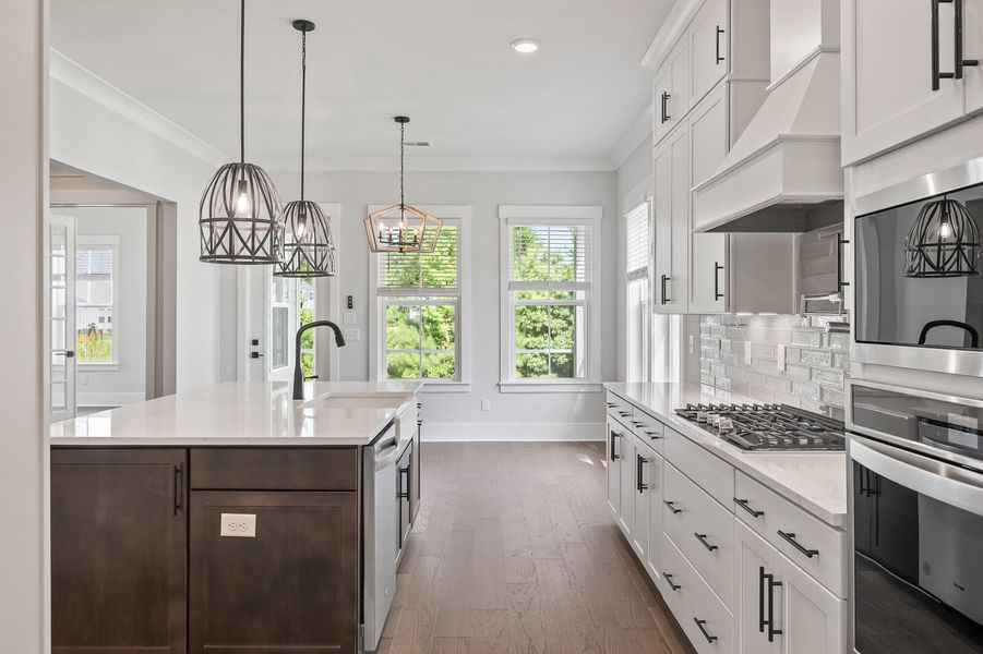 Furnished interior view inside a new home in Oak Bend, Charleston (Image 6).