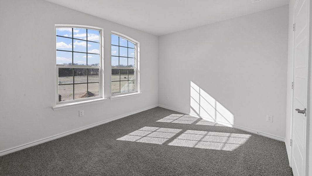 Representative unfurnished interior of a home built from the Tangerine by D.R. Horton in Fireside by the Lake, Garland (Image 14). Representative unfurnished interior of a home built from the Tangerine by D.R. Horton in Fireside by the Lake, Garland (Image 14).