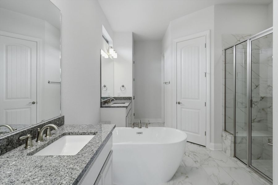 Furnished interior view inside a new home in Johnson Ranch, Bulverde (Image 9). Furnished interior view inside a new home in Johnson Ranch, Bulverde (Image 9).