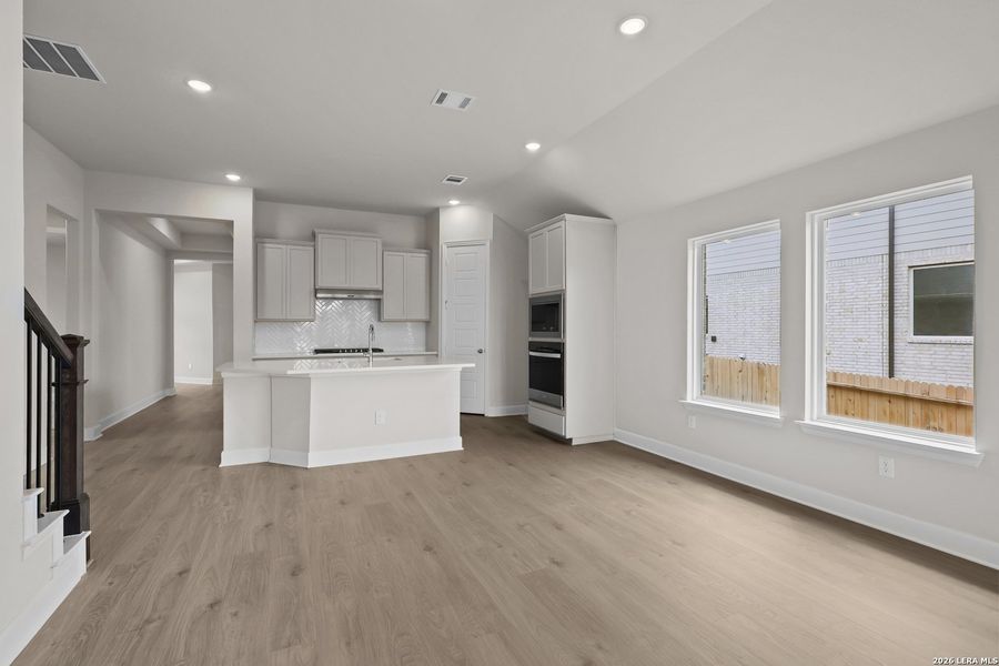 Furnished interior view inside a new home in Veramendi, New Braunfels (Image 13).