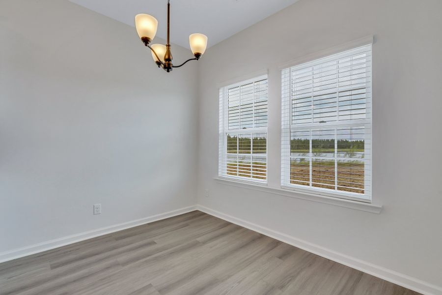 Representative unfurnished interior of a home built from the The Norman by RTS Homes in The Pointe at Villages on Marne, Hinesville (Image 42).