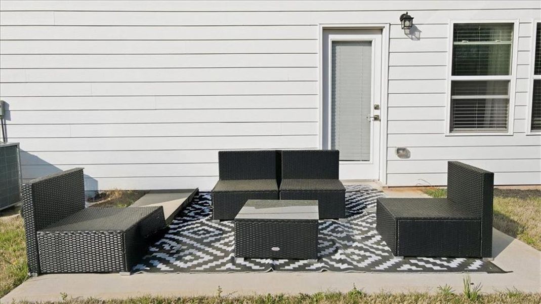 Exterior details and patio area of a home in , McDonough (Image 25).