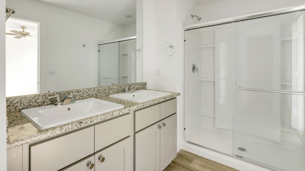 Furnished interior view inside a new home in Terra Vista, Lubbock (Image 10).