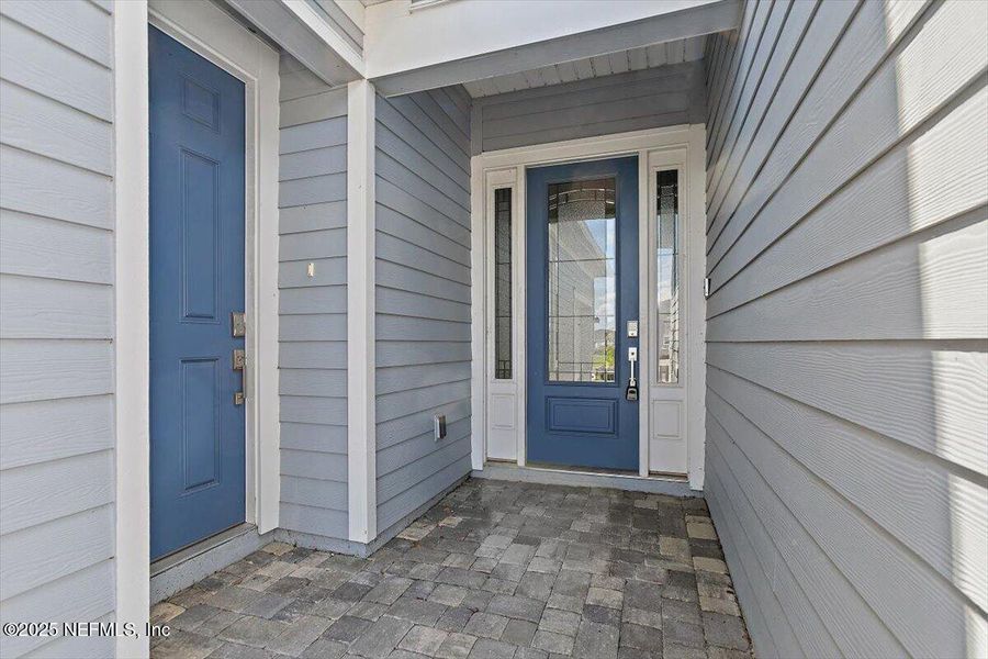 Front exterior of a new home in , St. Augustine, FL, highlighting curb appeal (Image 16).