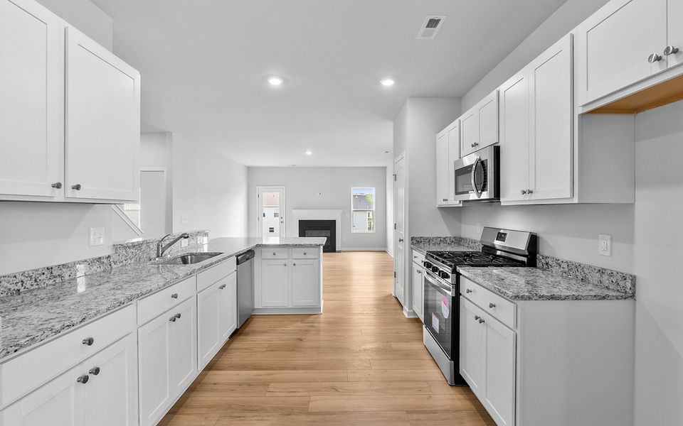 Furnished interior view inside a new home in Hanes Lake, Winston-Salem (Image 11).