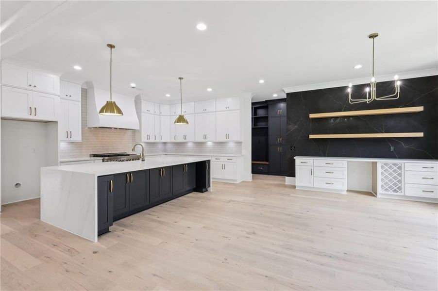 Furnished interior view inside a new home in , Buford (Image 10).