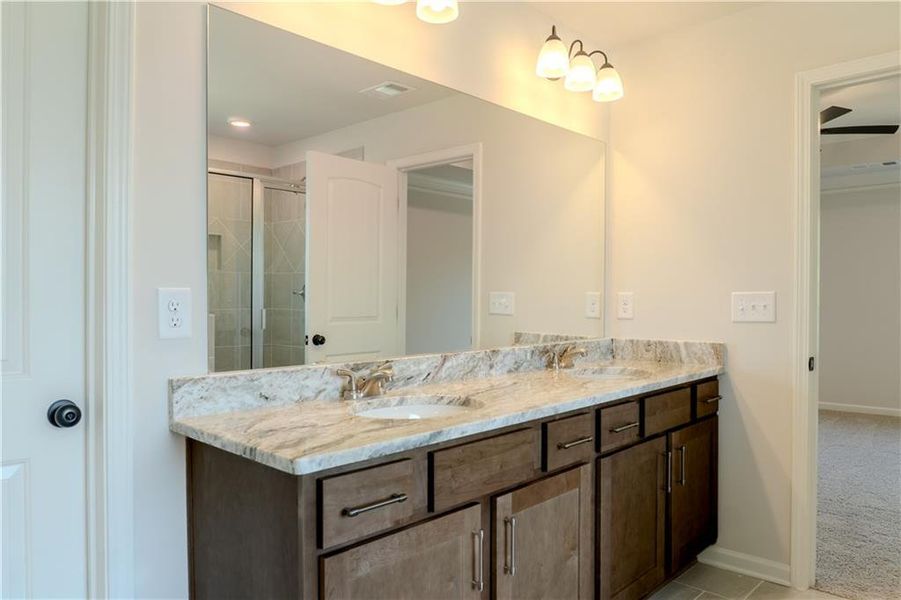 Furnished interior view inside a new home in Harmony Farms, Eatonton (Image 13).