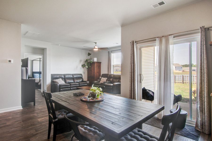 Furnished interior view inside a new home in Pine Hills at Cane Bay, Summerville (Image 9).