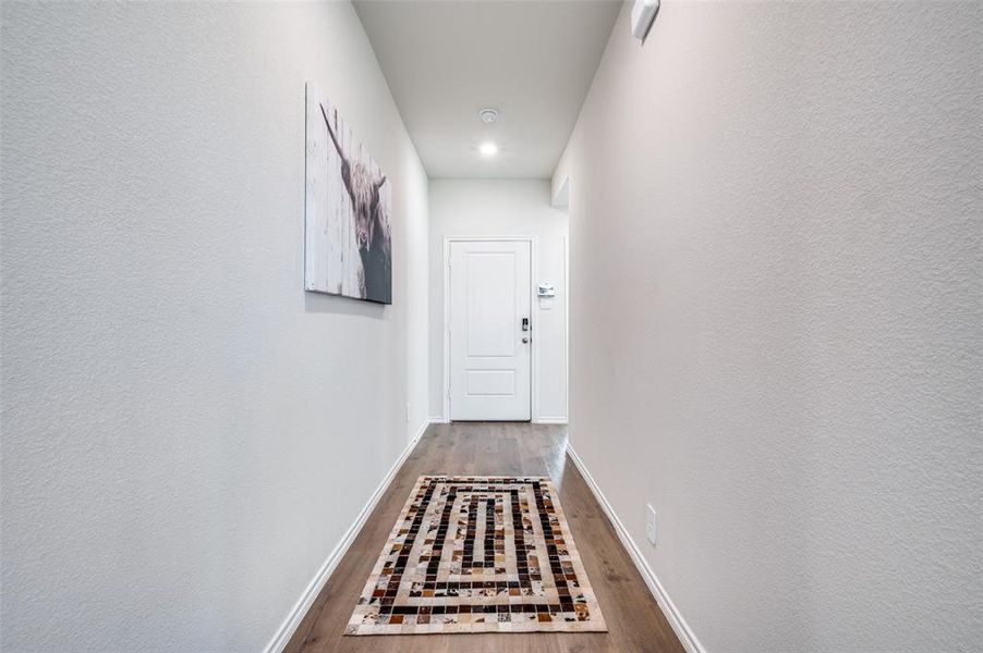 Spacious, unfurnished interior of a new home in Enclave at Pecan Creek, Providence Village (Image 18). Spacious, unfurnished interior of a new home in Enclave at Pecan Creek, Providence Village (Image 18).