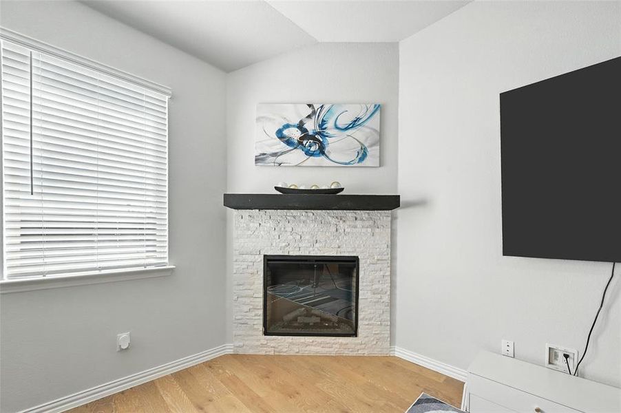 Great Fireplace for those cold months