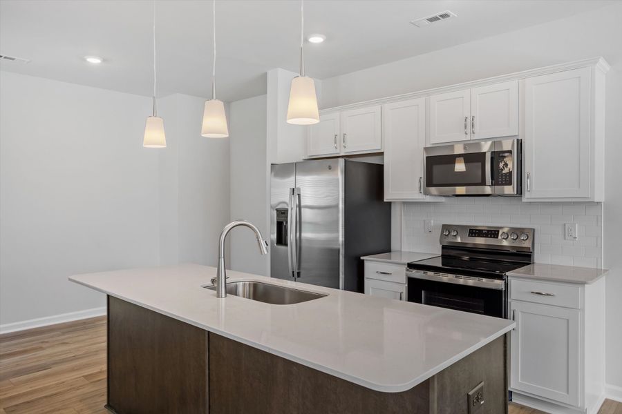 Furnished interior view inside a new home in Renaissance at White Oak, Garner (Image 7).